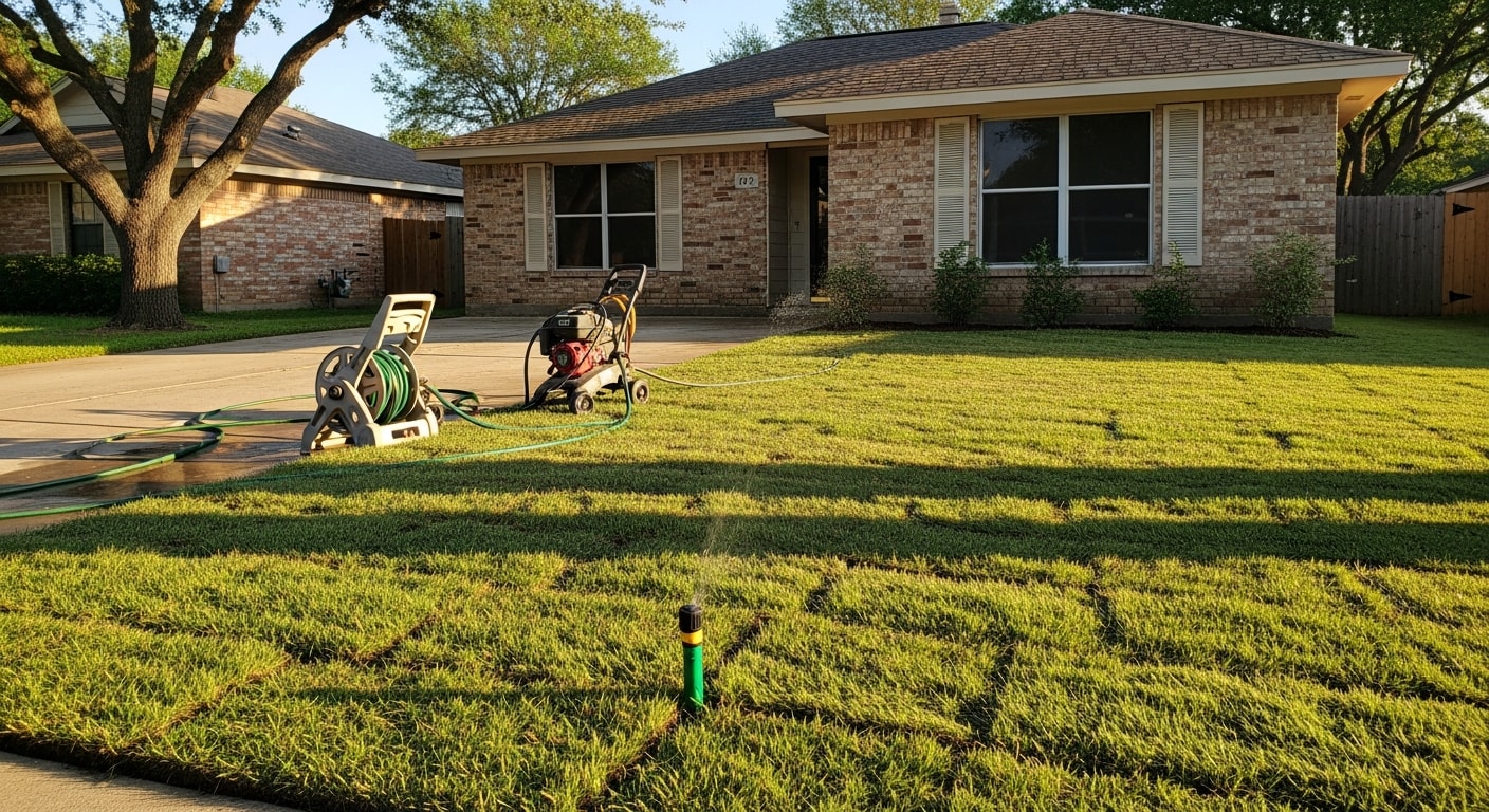 Sod installation and sprinkler repair services