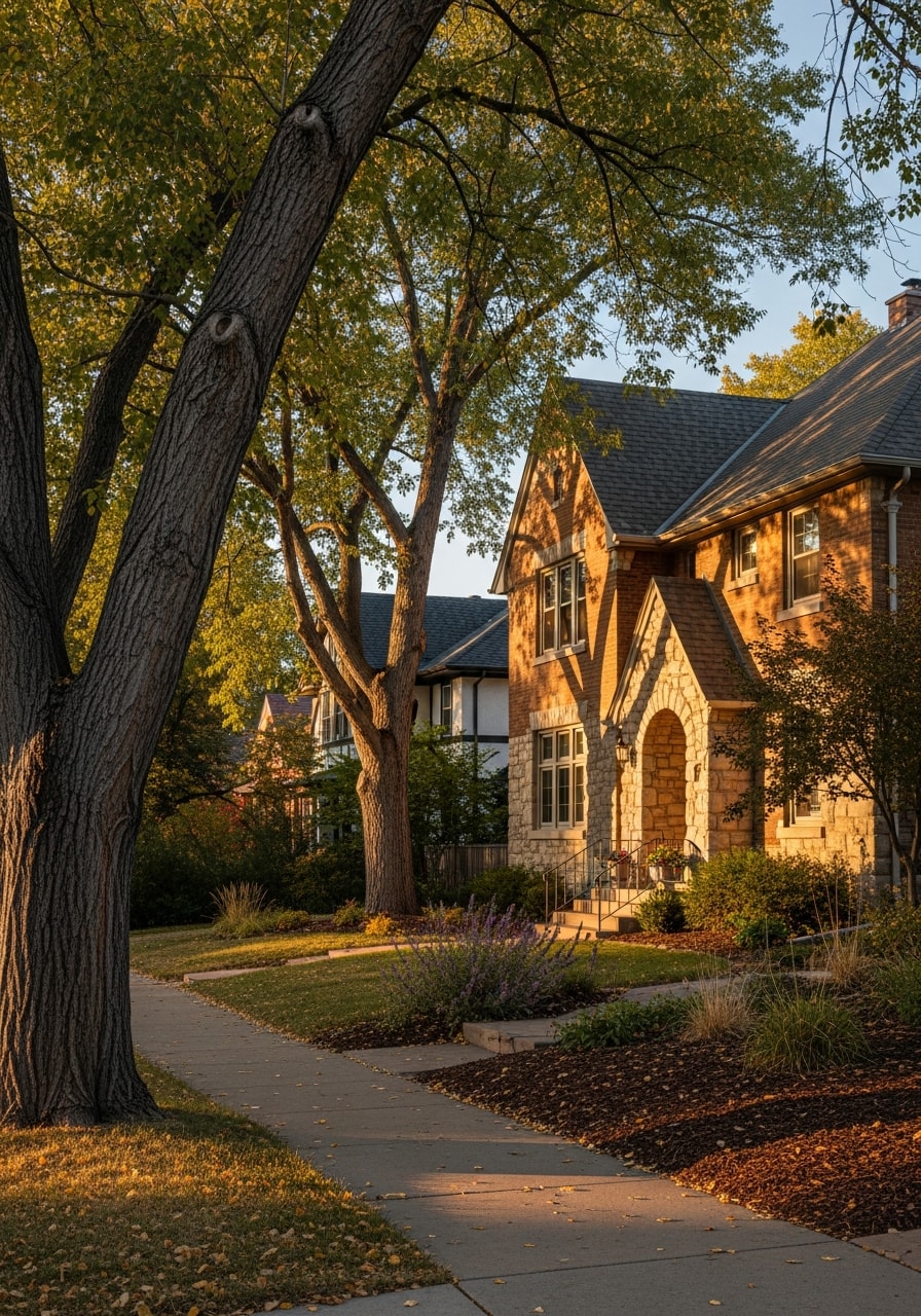 Established Highland Park, TX home with mature landscaping and traditional architecture.